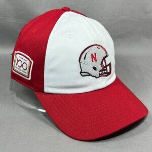 Adidas Nebraska Cornhuskers NCAA Strapback Hat Cap Memorial Stadium Sample Mens